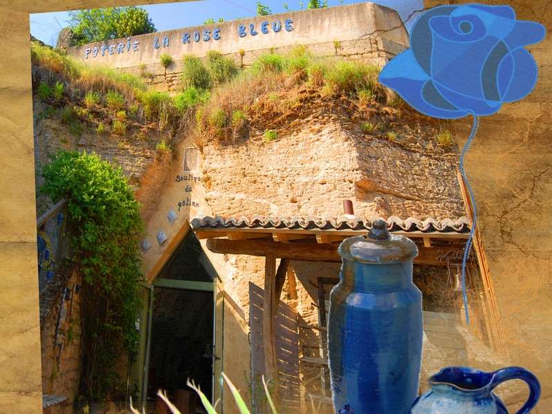 Artisanat, Poterie la Rose Bleue, Maine-et-Loire, Anjou, 49, Métier d'art