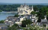 Point du vue sur le village de Montsoreau